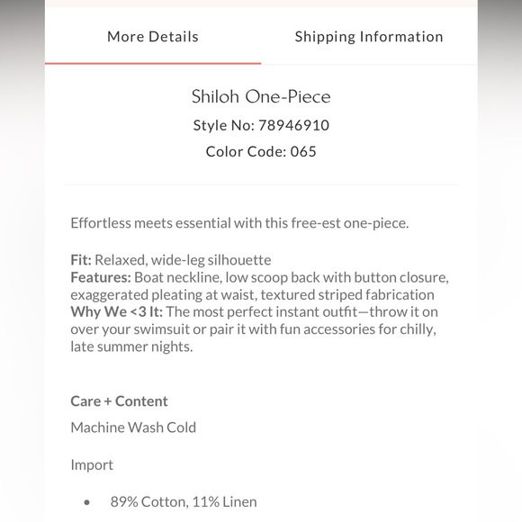 NWT Free People Shiloh Onesie One Piece Cotton Linen in Rose Smoke - Picture 5 of 5